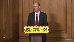 Chris Whitty at Downing Street coronavirus press briefing News Clip