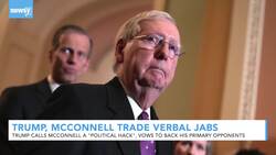 McConnell, Trump Trade Verbal Jabs News Clip