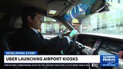 Uber adds airport kiosks, expands shuttle service this holiday season News Clip