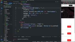 Next.js from Development to Deployment - Logout and Destroy Cookie Instructional Video