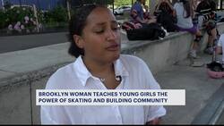 Brooklyn woman turns love for skating into a resource to teach young girls to skate News Clip