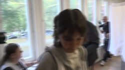 CLEAN : Sweden's far-right leader votes in national elections News Clip