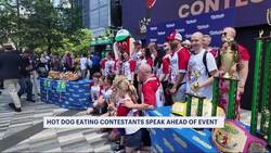 Joey Chestnut returns to Nathan’s Famous Hot Dog Eating Contest for Fourth of July showdown News Clip