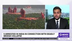 9 Arrested After Deadly Bridge Collapse In India News Clip