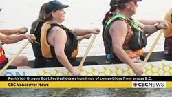 Penticton Dragon Boat Festival draws hundreds of competitors from across B.C. News Clip