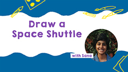 Space Shuttle Drawing Instructional Video