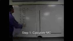 Micro 3.7 MR = MC Practice: Econ Concepts in 60 Seconds for Advanced Placement Microeconomics Instructional Video