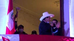 CLEAN : Peru's Castillo reacts to congratulatory messages ahead of result News Clip
