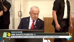 Netanyahu's Pardon Bid Sparks Political Storm in Israel News Clip