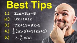 3 Tips For Solving Linear Equations Instructional Video