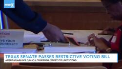 Texas Senate Passes Restrictive Voting Bill News Clip