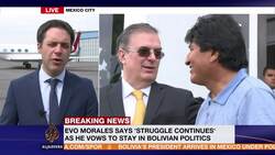 Bolivia's former president arrives in Mexico News Clip