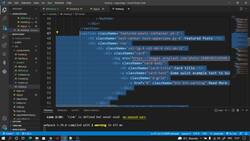 Mega Web Development Bootcamp with React Bootstrap 5, Redux, and REST API - Designing All Posts Page Instructional Video