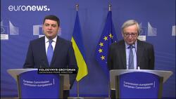 Ukraine seeks deeper EU ties News Clip
