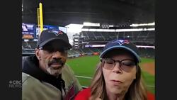 #TheMoment newlywed Blue Jays fans got a playoff honeymoon News Clip