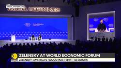 'America's focus must shift to Europe', Says Zelensky at WEF News Clip