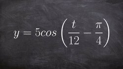 How to Graph the Cosine Function with Multiple Transformations Instructional Video