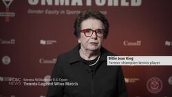 Fans flock to U.S. Open to see Serena Williams News Clip