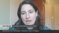 Quebec’s secularism law challenged in Court of Appeal News Clip