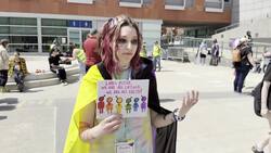 Students protest motion that would ban Pride flags at Waterloo region's Catholic schools News Clip