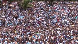 CLEAN : Argentina fans celebrate World Cup win in Mar del Plata News Clip