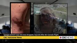 Cancer patient injured after flight says Air Canada staff failed to secure her wheelchair News Clip