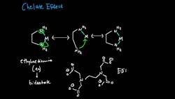 The Chelate Effect Makes Complexes More Stable Instructional Video