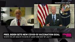 President Biden Plans To Get 70% Of Americans At Least One Vaccine Shot By Fourth Of July News Clip