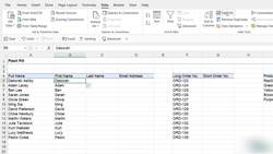 Microsoft Excel 2021365 - Beginner to Advanced - Flash Fill Instructional Video