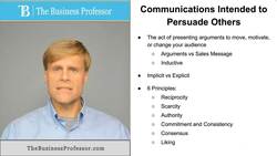 Persuasive Messages - Communications Instructional Video