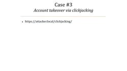 Web Hacking Expert - Full-Stack Exploitation Mastery - Account Takeover through Clickjacking – Part 2 Instructional Video