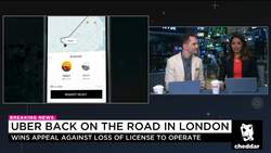 Uber Wins Back License to Operate in London News Clip