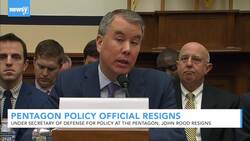Pentagon Policy Official Resigns At President Trump's Request News Clip