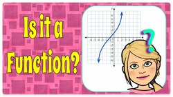 Is it a Function? Understanding Relations and Using the Vertical Line Test Instructional Video