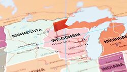 Wisconsin from USA States Stock Footage