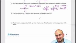 T Misconceptions Inverse of Functions Instructional Video