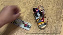 Alt Model HC-05 Bluetooth-Controlled Arduino Nano Bristlebot w/3 x 3.7V LiPo Battery Instructional Video