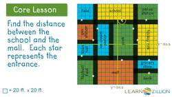 Finding Distances on a Map Using Ordered Pairs Instructional Video