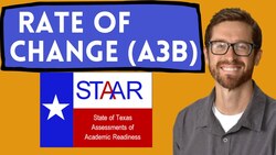 Algebra 1 EOC Review - Slope and Rate of Change A3(B) Instructional Video