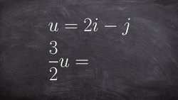 How to graph and multiply a vector by it's resultant Instructional Video