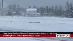 Massive winter storm pounds Cape Breton, N.S., with 'abundance of snow,' mayor says News Clip
