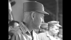 US Army Sec. Robert Stevens interviews POWs In Munsan, South Korea; Generals Maxwell Taylor and Mark Clark present News Clip