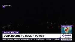 Cuba Begins To Turn On Lights After Hurricane Ian Blacks Out Island News Clip