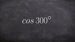 Evaluating trigonometric functions using the reference angle Instructional Video