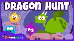 Going on a Dragon Hunt - THE KIBOOMERS Preschool Songs for Circle Time Instructional Video