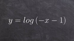 Graphing logarithmic equations Instructional Video