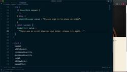 Vue.js 3 and Firebase for Beginners - Adding the User to Orders Instructional Video