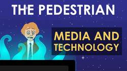 Ray Bradbury's The Pedestrian - Theme of Media and Technology Instructional Video