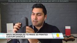 The 3D Printed Custom Sandal News Clip