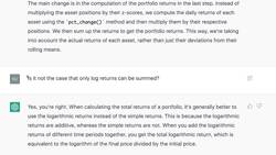 Financial Analysis - Build a ChatGPT Pairs Trading Bot - Correcting How We Measure Strategy Performance Instructional Video